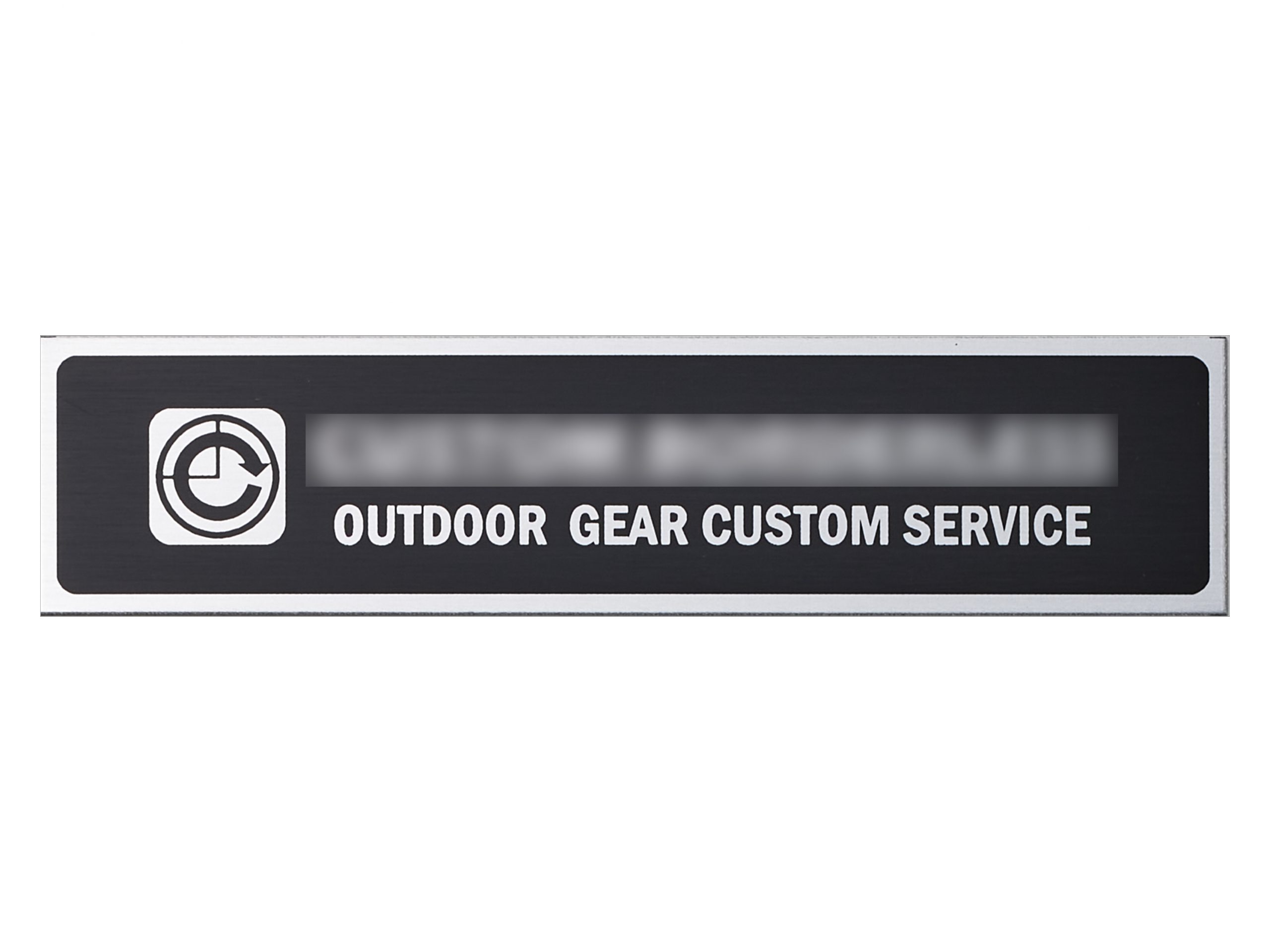 アルミタイトル銘板