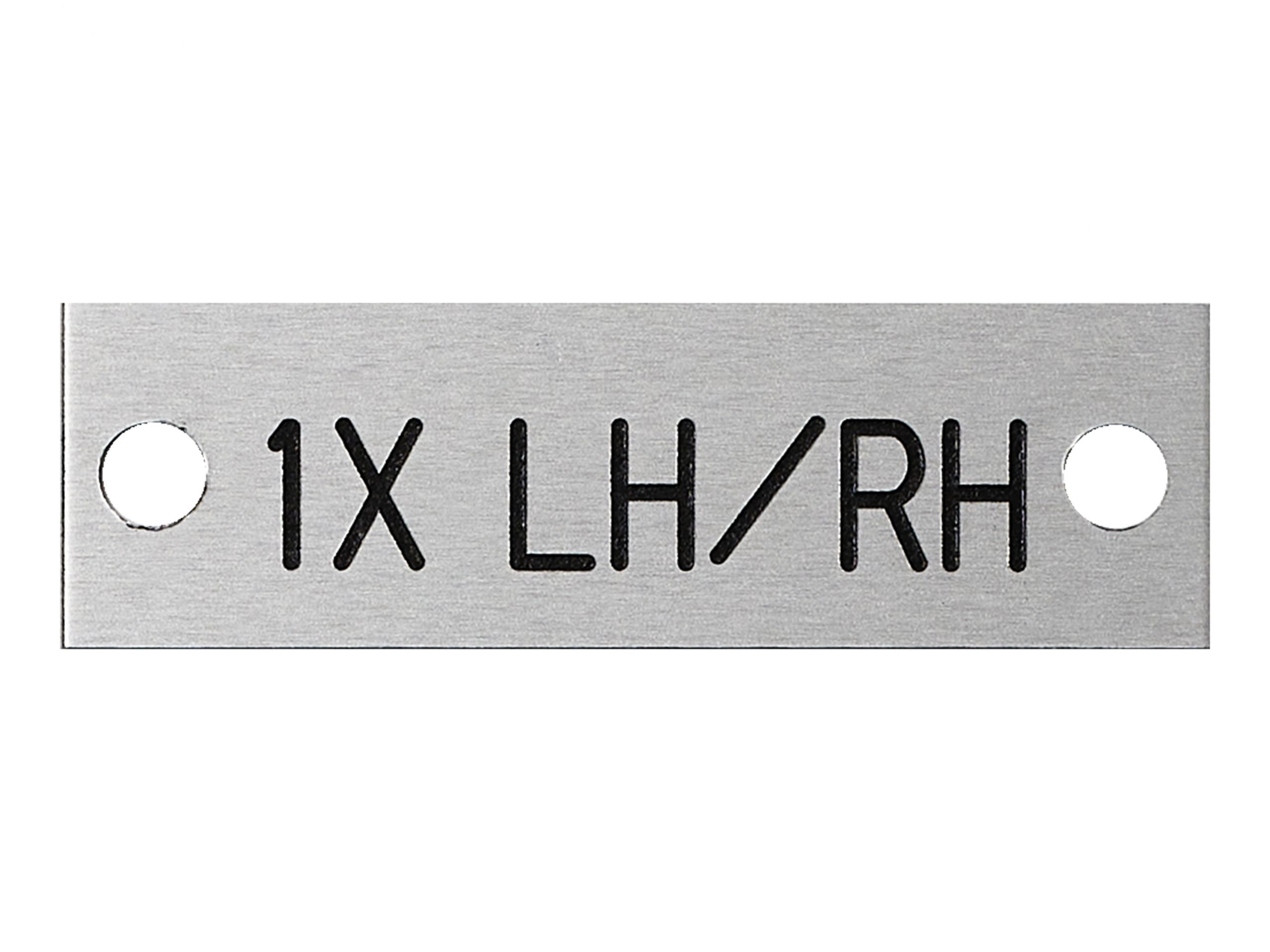 アルミ短冊銘板