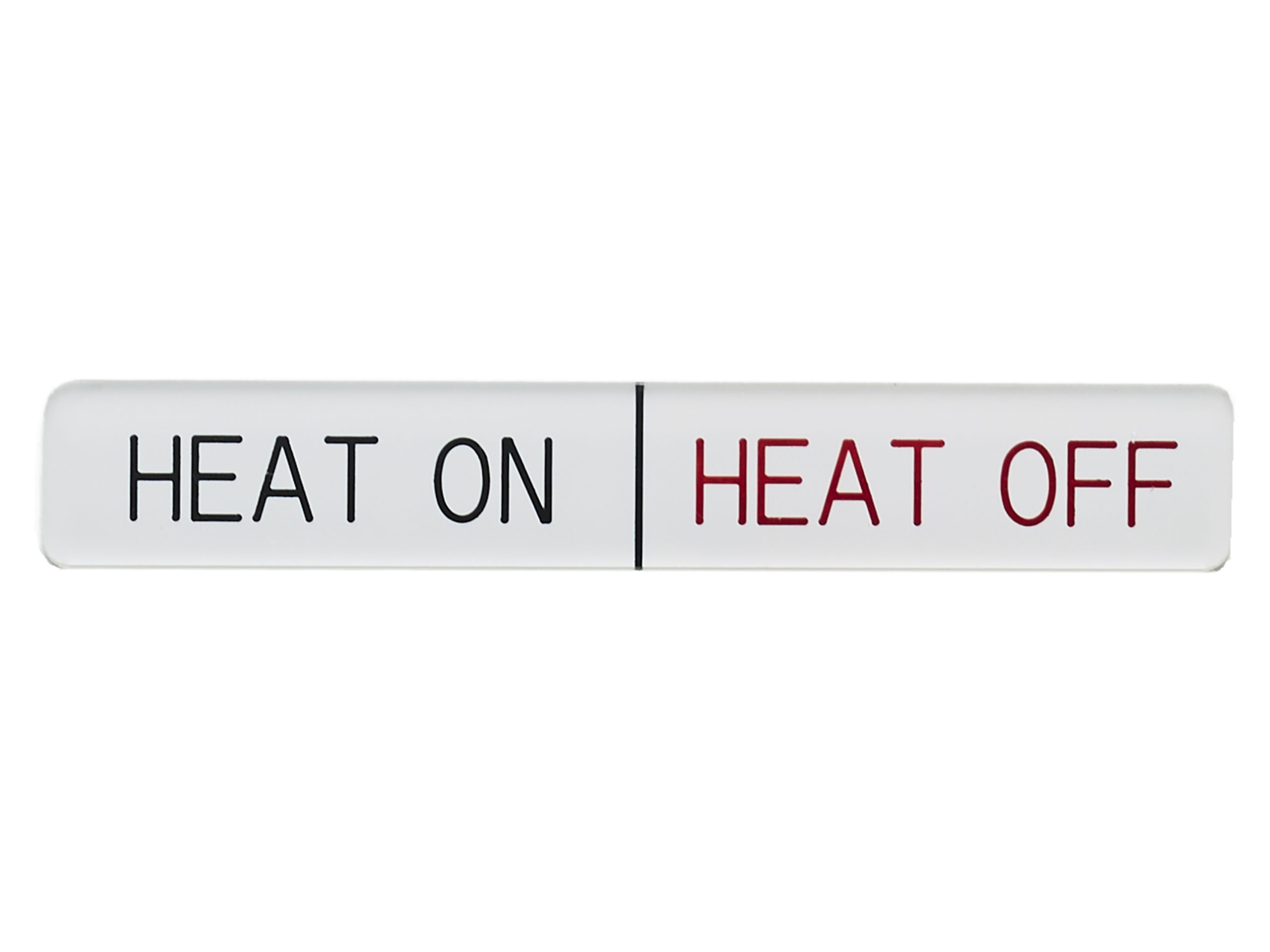 アクリルタイトル銘板　短冊銘板