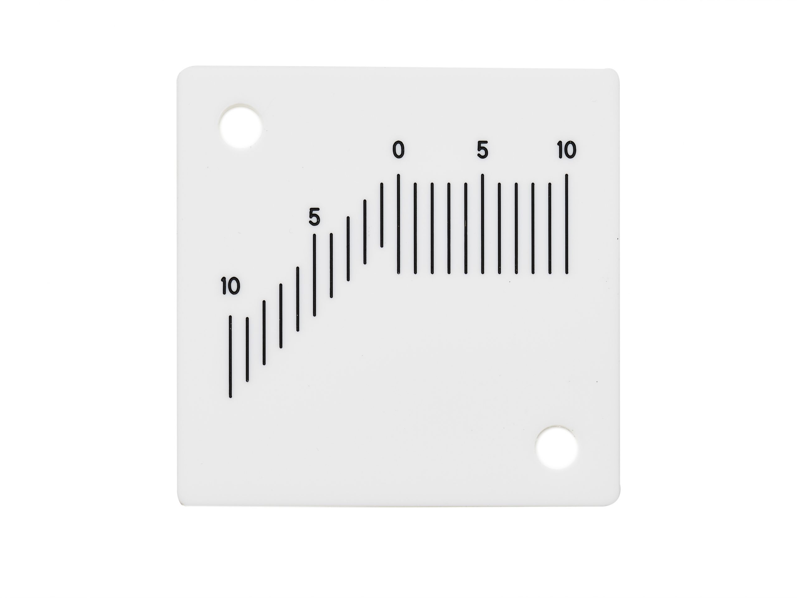 アクリル目盛銘板