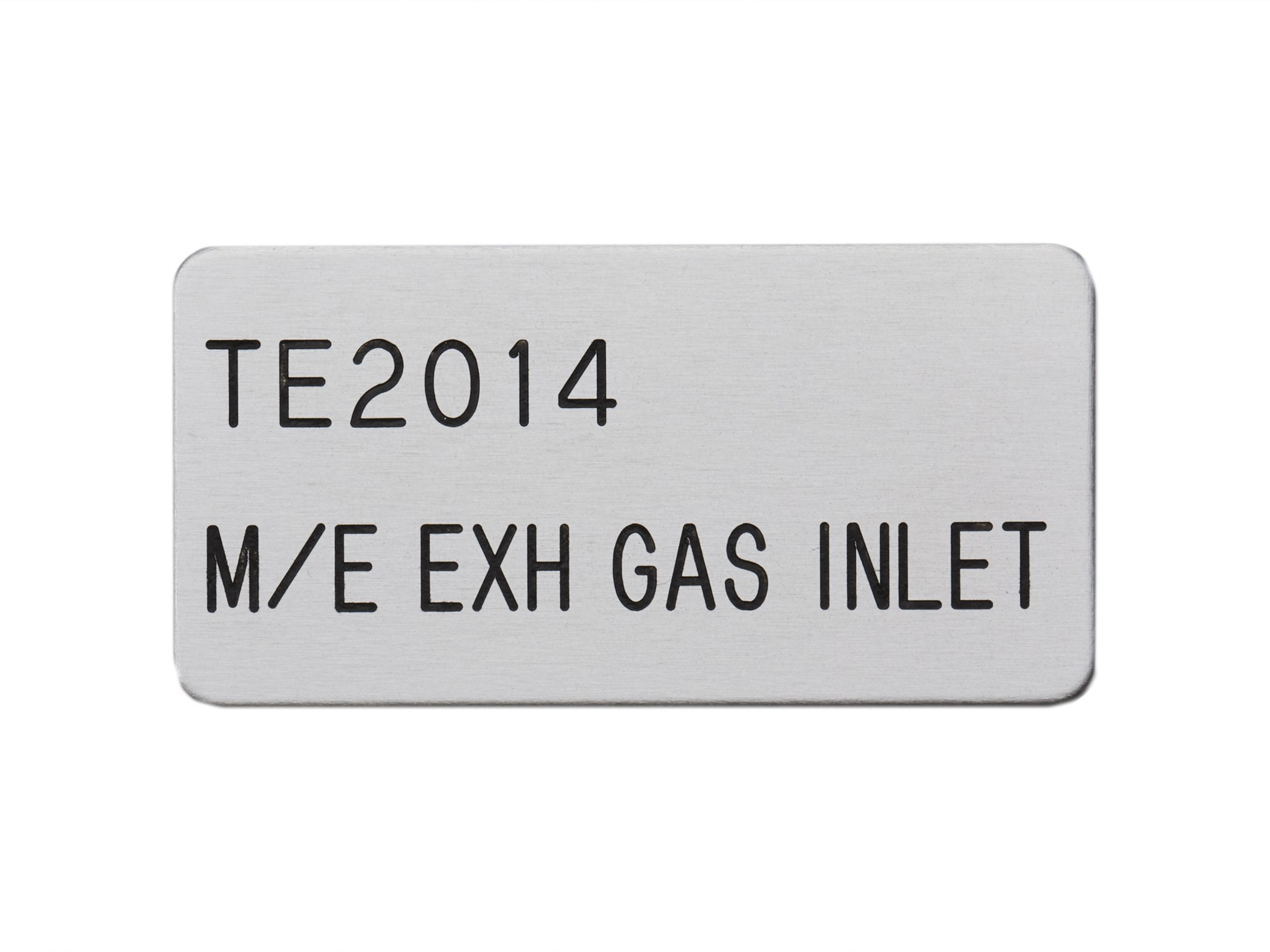 アルミ短冊銘板