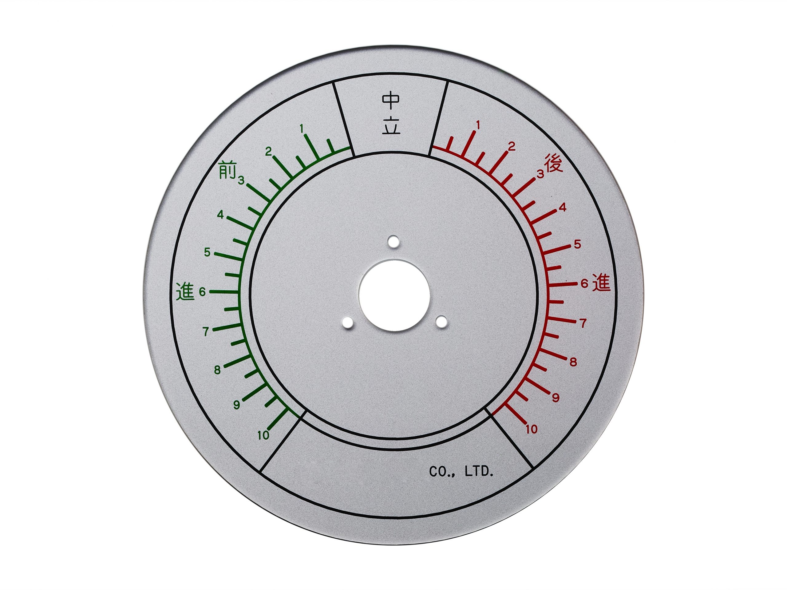 アクリルダイヤル銘板