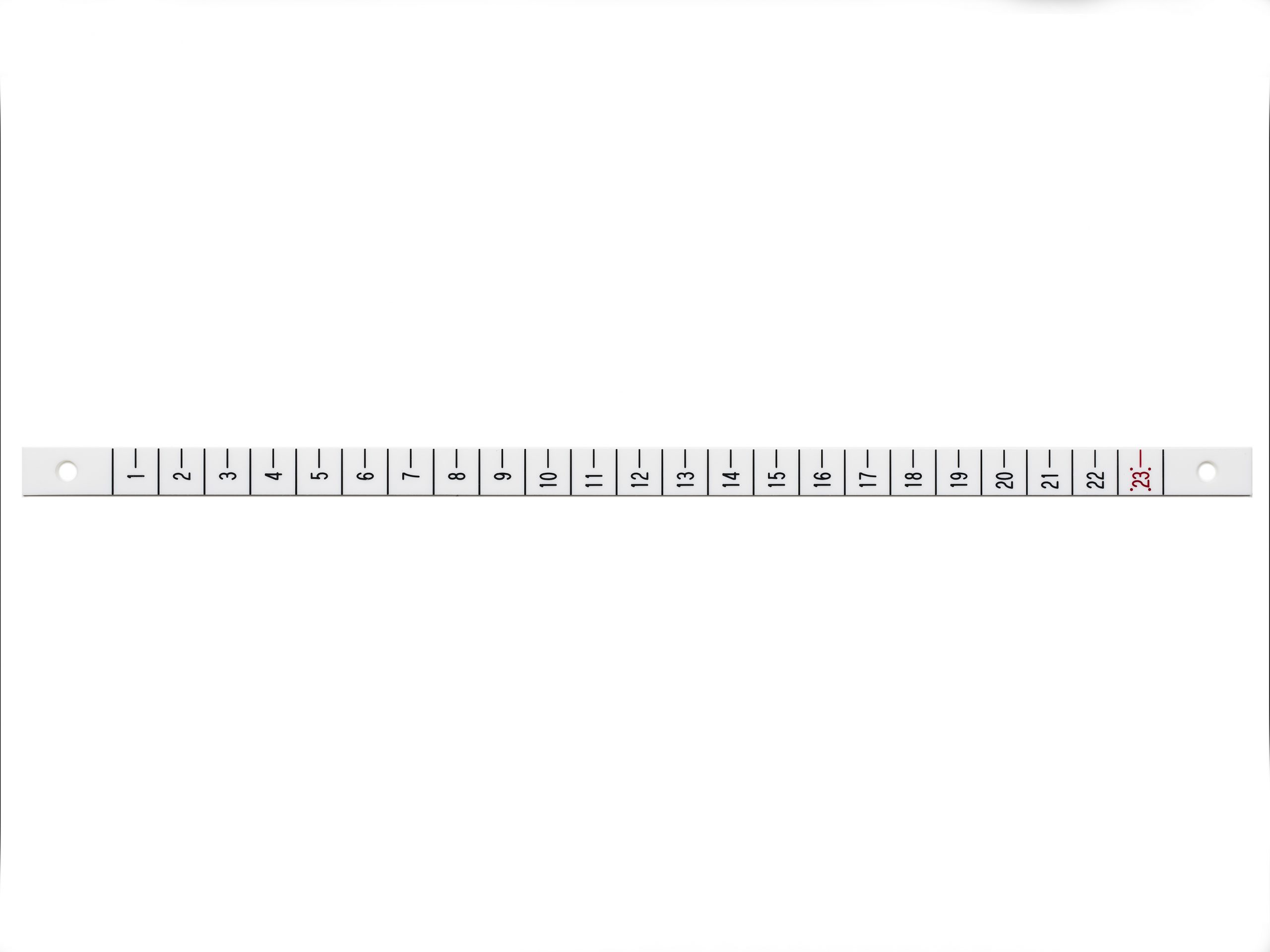 アクリル目盛銘板