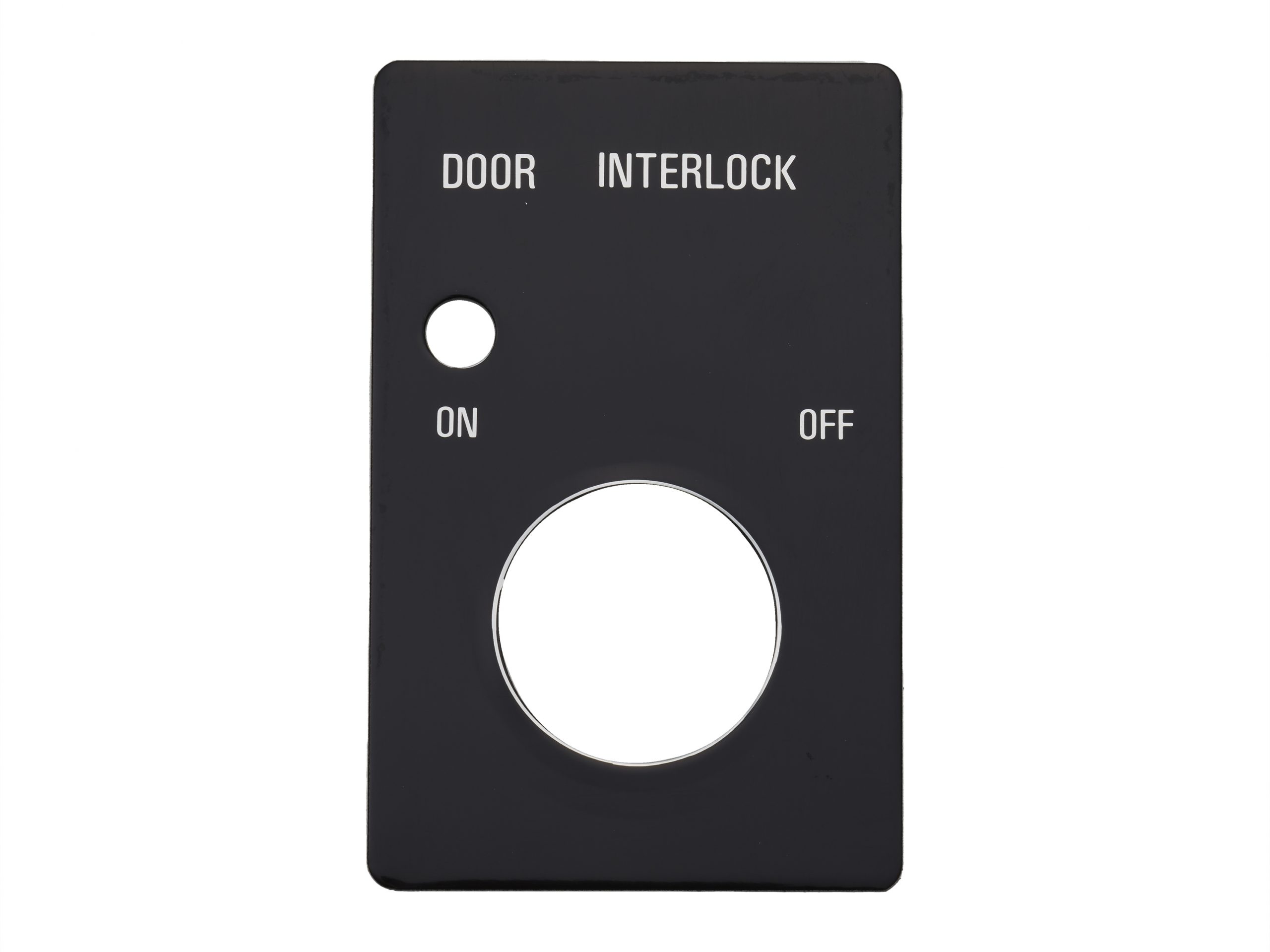 アルミ切替銘板